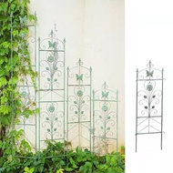 Practical Creative European-Style Distressed Iron Butterfly Climbing Rack Flower Bracket Outdoor Courtyard Plant Rose Iron Clematis Climbing Flower Stand