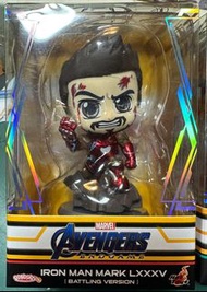 Hottoys Cosbaby Avengers Ironman Mark LXXXV Nano Lightning 復仇者聯盟 鐵甲奇俠 戰損版 玩具狂熱 mk85 end game
