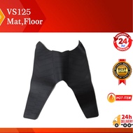 VS125 Floor Mat 1pc High Quality Foot Mat Rubber Floor Board Mat Motorcycle Accessories
