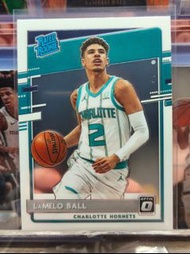 (RC) Nba Panini Optic 2020-21 Lamelo Ball Charlotte Hornets Rated Rookie RC Rookie Card
