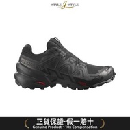(日本平行進口)SALOMON-Salomon（女子）Speedcross Speedcross 6 Gore-Tex黑色L41743400女性运动鞋鞋防水越野跑鞋