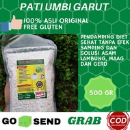 Tepung Pati Umbi Garut Asupan Diet Obat Herbal Asam Lambung Maag Gerd