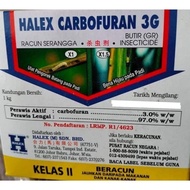 🔥BIG SALES🔥 [Repack] Halex Carbofuran Furadan 3G [Ubat Anai Anai | Kumbang Tanduk | Nematode | Ulat 