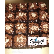 BROWNIES KEDUT/TOPPING NUTELLA/NO TOPPING