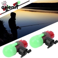 ORIENRI Fishing Light Alarm, LED Signal Sensitive Fishing Pole Alarm, Durable Luminous Indicator Fis