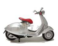 &lt;在台現貨&gt; 偉士牌 Vespa 摩托車 2014年 946 銀色 1:18 仿真合金復古踏板摩托車模型