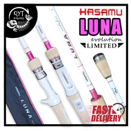 HASAMU LUNA NEW MODEL 1PIECE OR 2PIECE ROD BC FISHING ROD