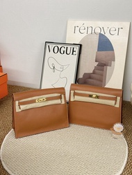 🐴🆕 Hermes Kelly Danse 金棕 金扣 Evercolor Stamp K