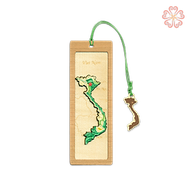 Bookmark Giấy Xoắn Nghệ Thuật - Bản Đồ Việt Nam - Vietnam Map - Việt Nam - Việt Net - VN6BM412012E1
