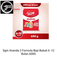 SGM ANANDA 6-12 BULAN ISI 600 gram Susu Formula Penunjang ASI NoN Rasa Exp 2025