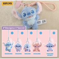 Disney Stitch Mood Series Plus Phone Charm Keychain