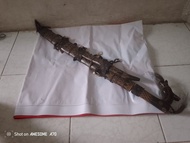 Koleksi Mandau Besar Antik