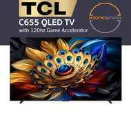 TCL C655 4K QLED TV with 120Hz Game Accelerator 98C655 85C655 75C655 65C655 55C655 50C655