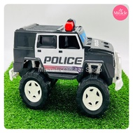 Mainan mobil polisi jeep hummer - mobil police