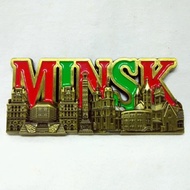 Minsk fridge magnet souvenirs from Belarus Europe
