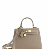 9成新 Hermès HERMES Kelly 25 手提單肩包 B 外側縫線