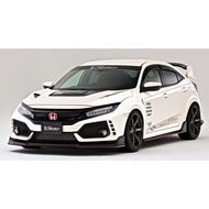 Honda FK8 Varis Bodykit Front Lip Carbon Fiber