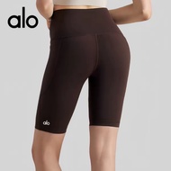 nude 5-point yoga pants, tight fitting high waisted cycling women's leggings