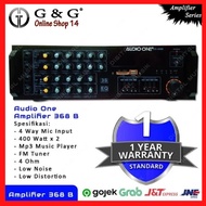 One 368b Audio Amplifier - Karaoke Amplifier - Field Power