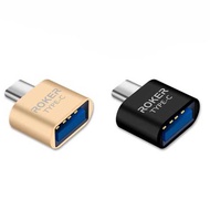 OTG Roker TRANSPORTER RK-TG1 Type-C to USB 2.0 a - OEM Metal Adapter Android USB Data Charge