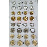 Stone block with K9 pattern