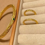 Qiankun Ring Ring Qiankun Ring Children Nezha 18K Gold Demon Ring Pair Ring Au750 Same Style Influen