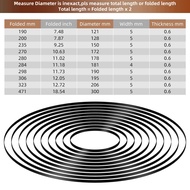 GO Auto-10Pcs Turntable Belt Different Specifications Recorder Rubber Belt for Turntable Phono