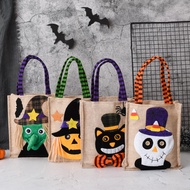 Taiwan Shipping Halloween Gifts Non-Woven Tote Bag Candy Ghost Festival Pumpkin Decoration Props Gif