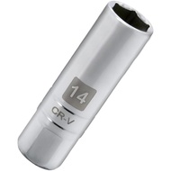 1PCS Magnetic Spark Plug Socket, Powerful Magnet Retains Spark Plugs, Chrome Vanadium Steel Spark Pl