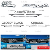 CarRefit Perodua Bezza stainless steel front grill trim garnish accessories