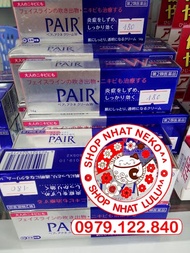 Kem bôi hỗ trợ da mặt mụn Pair Acne W Cream Nhật bản 24g