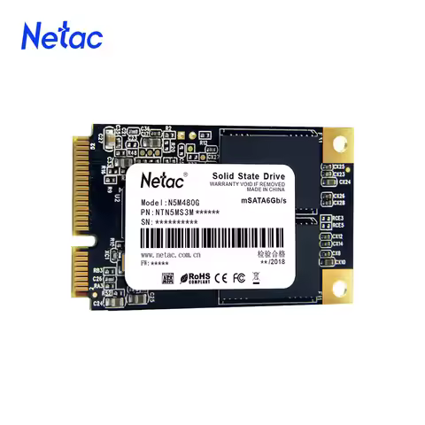 Netac msata SSD 120gb 240gb 480gb ssd msata Hard Drive Internal Solid State Drive Disk for laptop