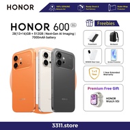 HONOR 600 5G Android Smartphone 28(12+16)GB+512GB | Next-Gen AI Imaging | 7000mAh Battery