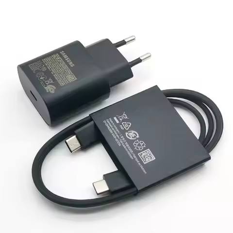 Samsung 25W PD Charger Super Fast Charge Adapter Type C Cable For Galaxy S20 S21 S22 S23 S24 S25 Ult