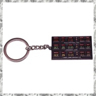 [I O J E] Time Circuit Keychain Movie Keychain Science Fiction Comedy Movie Interesting Keychain Mov
