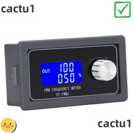 CACTU PWM Signal Generator, Adjustable Output DC 3.3V-30V Frequency Generator, Stable LCD Display Si