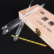 0-100% Hydrometer Alcoholmeter for Test Alcohol Concentration Household Alcohol Meter