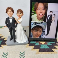 新婚 婚禮小物 結婚禮物訂製 客製化 新郎新娘 人偶 公仔 似颜绘