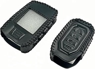 Leather Case Key Fob Compatible with Compustar Remote Cover Prime Q9 / G15 RF-2WQ9-FM / RF-P1WG15-FM