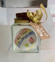 紙星星玻璃瓶 玻璃樽