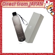 Fresia Water Bottle 1 Liter with Time Marker - Water Bottle [Tracks 2 Liters of Water Intake Per Day