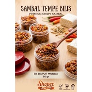Bilis tempeh chili sauce dry chili sauce/ bilis chili sauce/