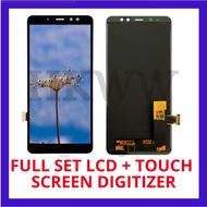 Samsung Galaxy A8 Plus A730 A730F A730M Full Set LCD Display Touch Screen Digitizer Black