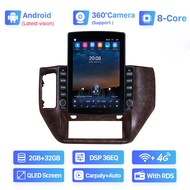 Seicane 9.7 นิ้ว QLED หน้าจอสัมผัส Android 13.0 เครื่องเสียงรถยนต์เครื่องเล่นมัลติมีเดีย 2004-2021 N