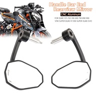 Suitable for KTM Duke 390 2024 1290 SUPER DUKE R 1390 Super Duke R EVO Aluminum Handlebar Rearview M