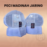 Madinah Mesh Cap - White Mesh Hajj Cap