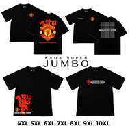 KATUN Jumbo T-shirts 4XL 5XL 6XL 7XL 8XL 9XL 10XL Manchester United Unisex CottonMU