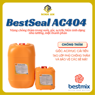 BestSeal AC404 - Can 5 Lít - Màng chống thấm trong suốt gốc acrylic biến tính dạng nhũ tương một thà
