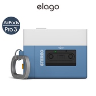< elago > AirPods Pro 3 Cassette Player Protective Case