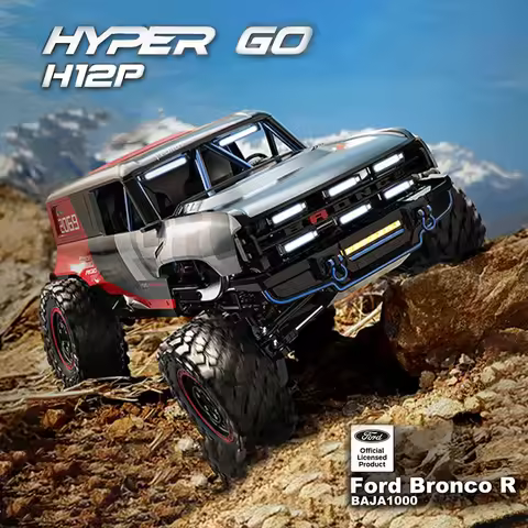 MJX H12P Hyper Go Brushless 1/12 Full Scale Short Card 4-Channel Climber Rc Car Simulation Ford Bron